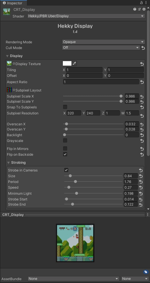 Shader Inspector